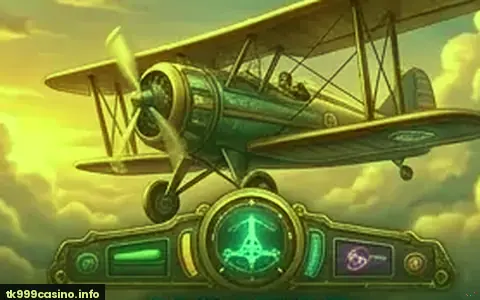 Aviator style crash round at tk999